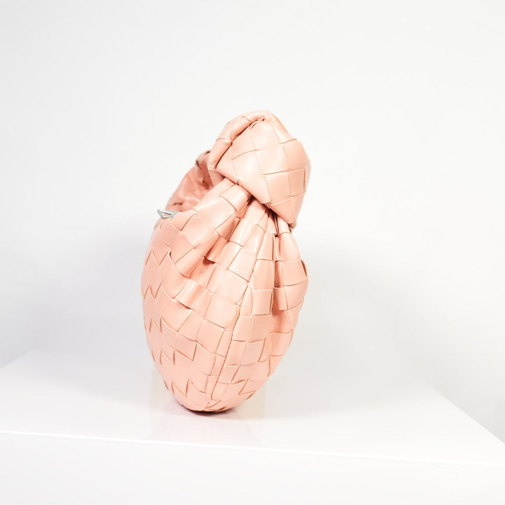 Bottega Veneta Jodie Medium in Pink/Peach Woven (dust bag)