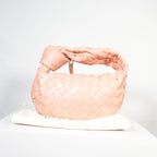 Bottega Veneta Jodie Medium in Pink/Peach Woven (dust bag)
