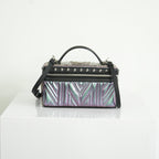 MCM Metallic Studded Vanity