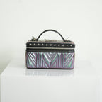 MCM Metallic Studded Vanity