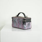 MCM Metallic Studded Vanity