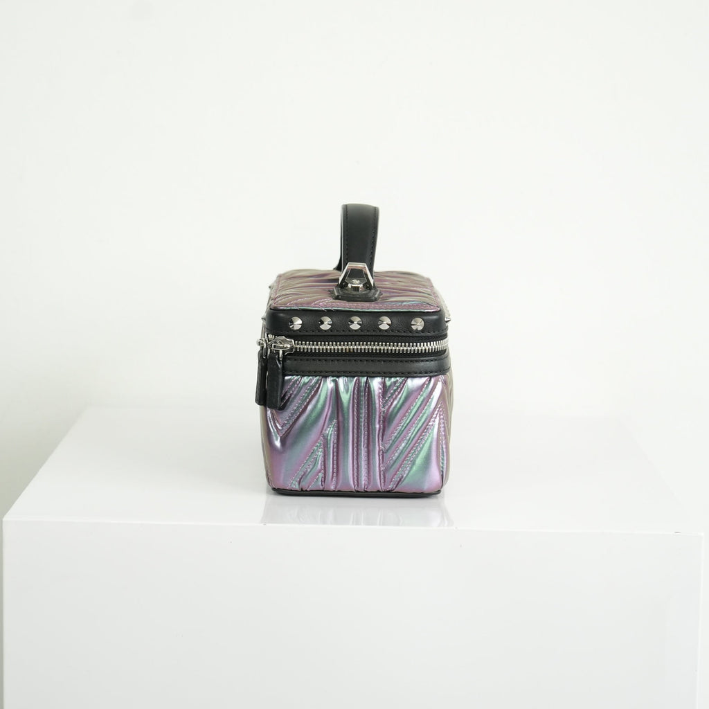 MCM Metallic Studded Vanity