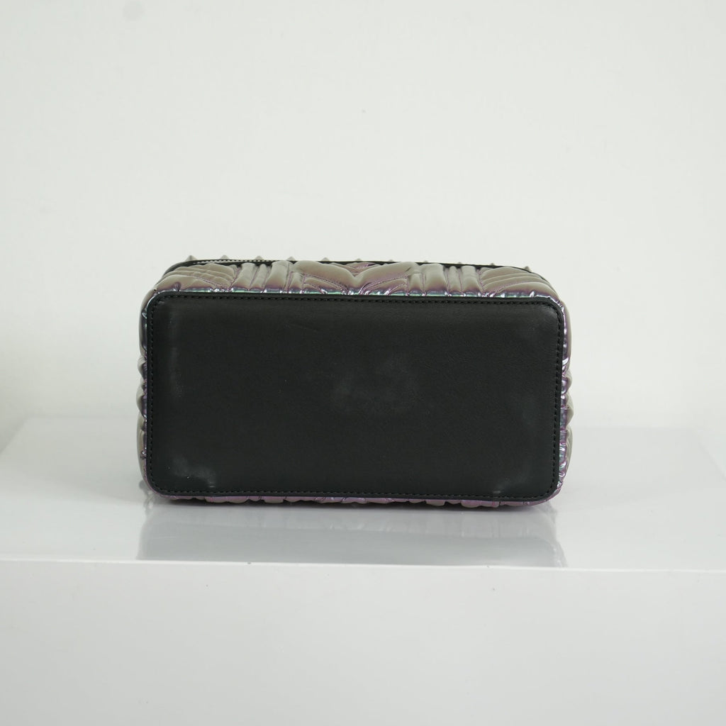 MCM Metallic Studded Vanity
