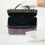 MCM Metallic Studded Vanity