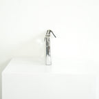 Prada Chrome Silver Leather Brique Crossboddy Bag