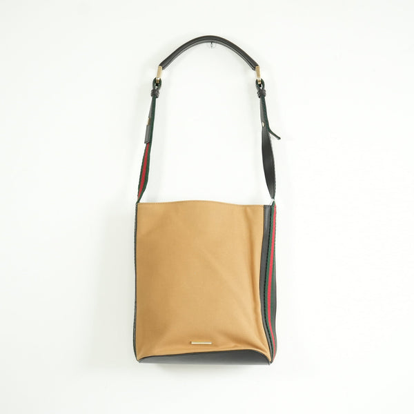 Gucci Vintage Beige Sherry Line Shoulder Bag
