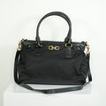 Salvatore Ferragamo Gancini Nylon Two-way Bag