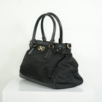 Salvatore Ferragamo Gancini Nylon Two-way Bag