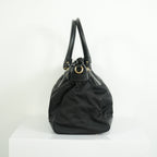Salvatore Ferragamo Gancini Nylon Two-way Bag