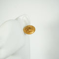 Chanel CC Logo Gold-Plated Clip On Earrings