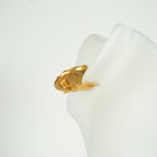 Chanel CC Logo Gold-Plated Clip On Earrings