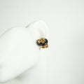 Chanel Vintage Lucky Clover Clip On Earrings