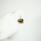 Chanel Vintage Lucky Clover Clip On Earrings