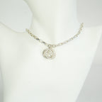 Gucci Interlocking G Sterling Silver Necklace