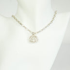 Gucci Interlocking G Sterling Silver Necklace
