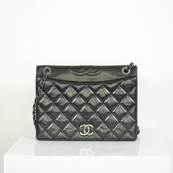 Chanel Black Quilted Lambskin Ballerine Flap Bag