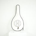 Chanel 2023 Cruise Collection White Canvas Tennis Racket Holder Bag