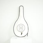Chanel 2023 Cruise Collection White Canvas Tennis Racket Holder Bag