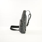 Louis Vuitton Avenue Sling Black Damier Graphite Bag, Full Set W/Paper Bag