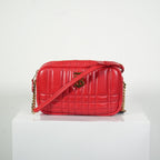 Burberry Red Small Lola Camera Bag