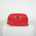 Burberry Red Small Lola Camera Bag