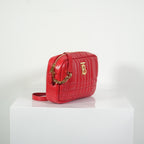 Burberry Red Small Lola Camera Bag