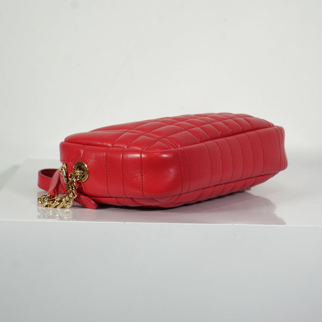 Burberry Red Small Lola Camera Bag