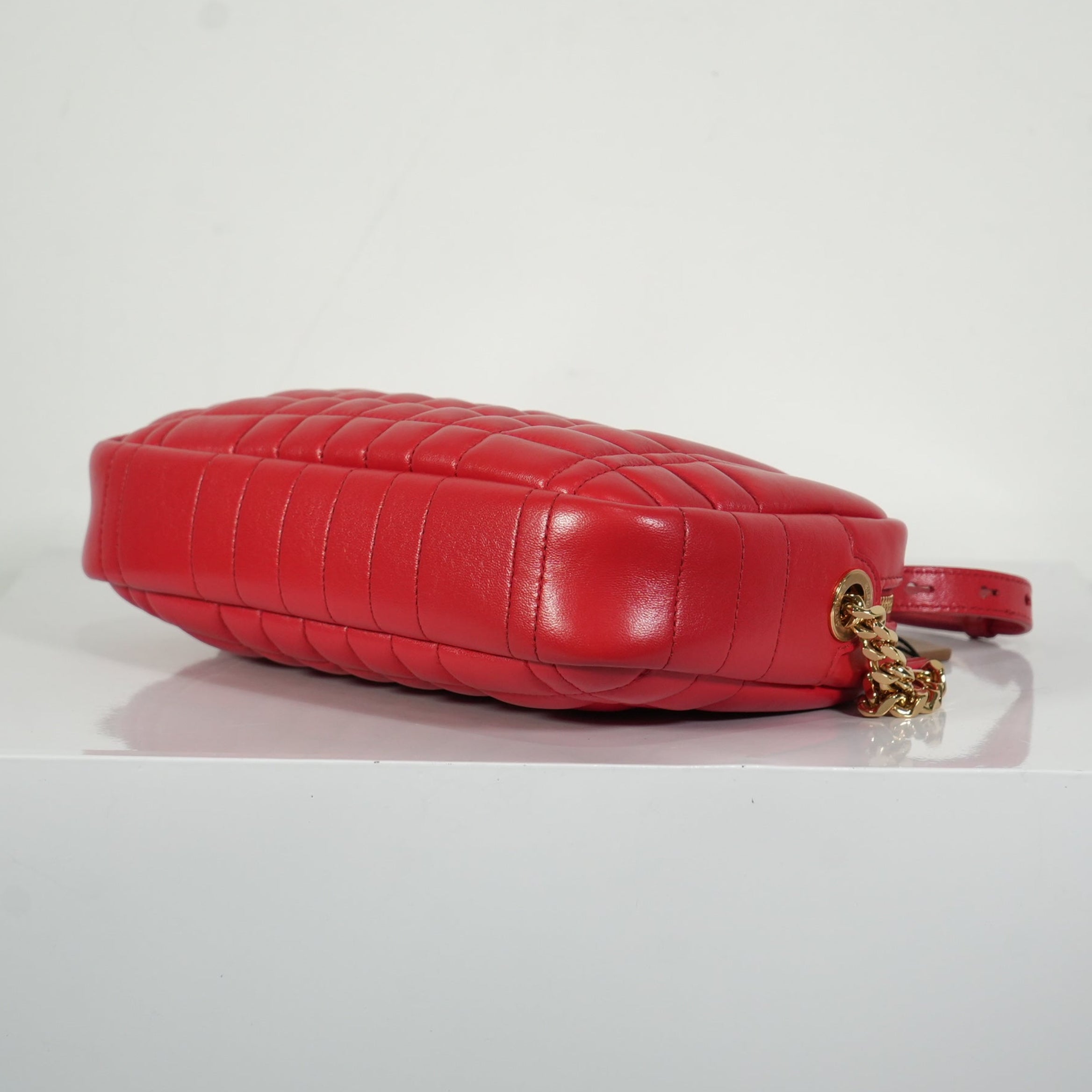 Burberry Red Small Lola Camera Bag