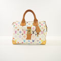 Louis Vuitton Monogram White Takashi Murakami Monogram Speedy 30