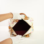 Louis Vuitton Monogram White Takashi Murakami Monogram Speedy 30