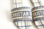 Christian Dior Blue Dway Slides Size 36 1/2
