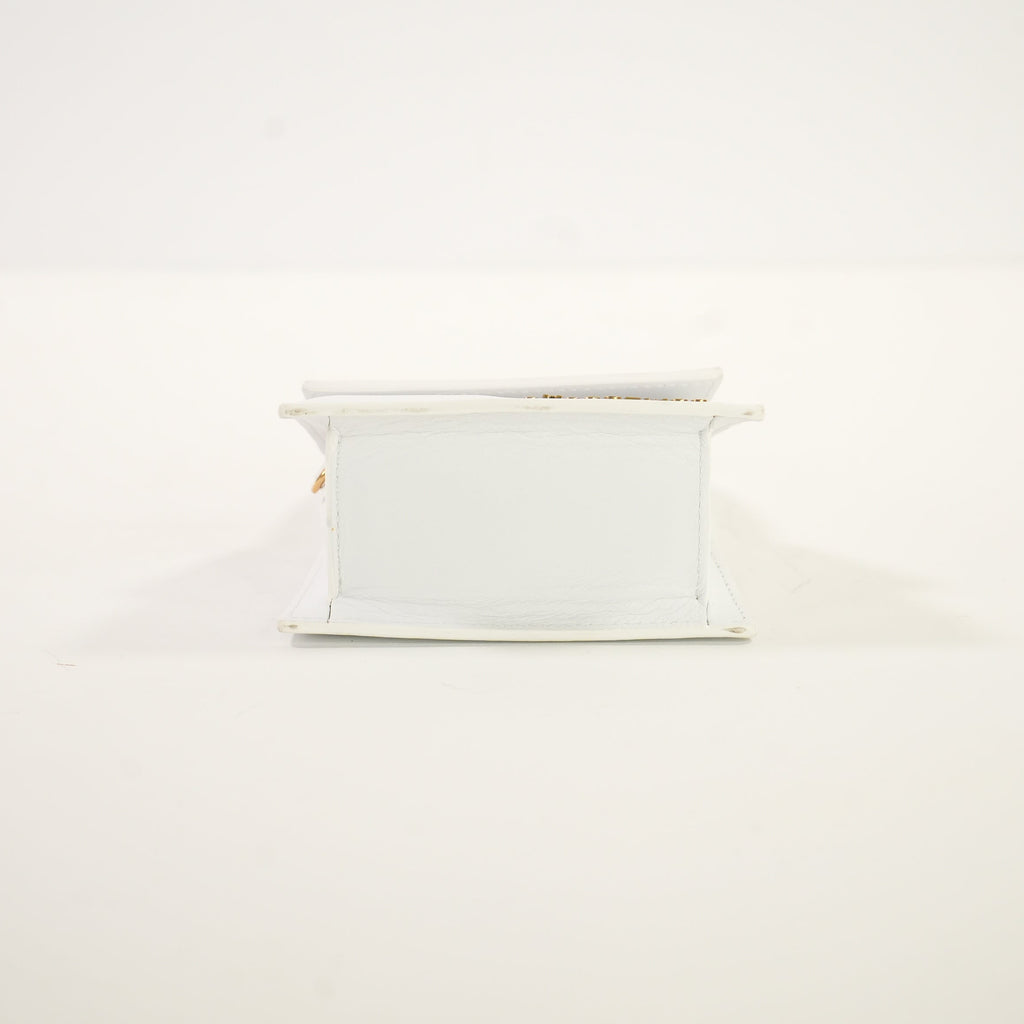 Jacquemus Mini Bag White Top Handle