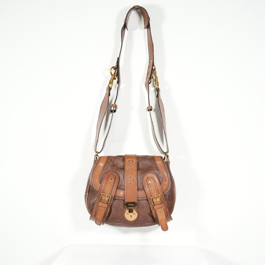 Chloe Vintage Leather Crossbody Bag