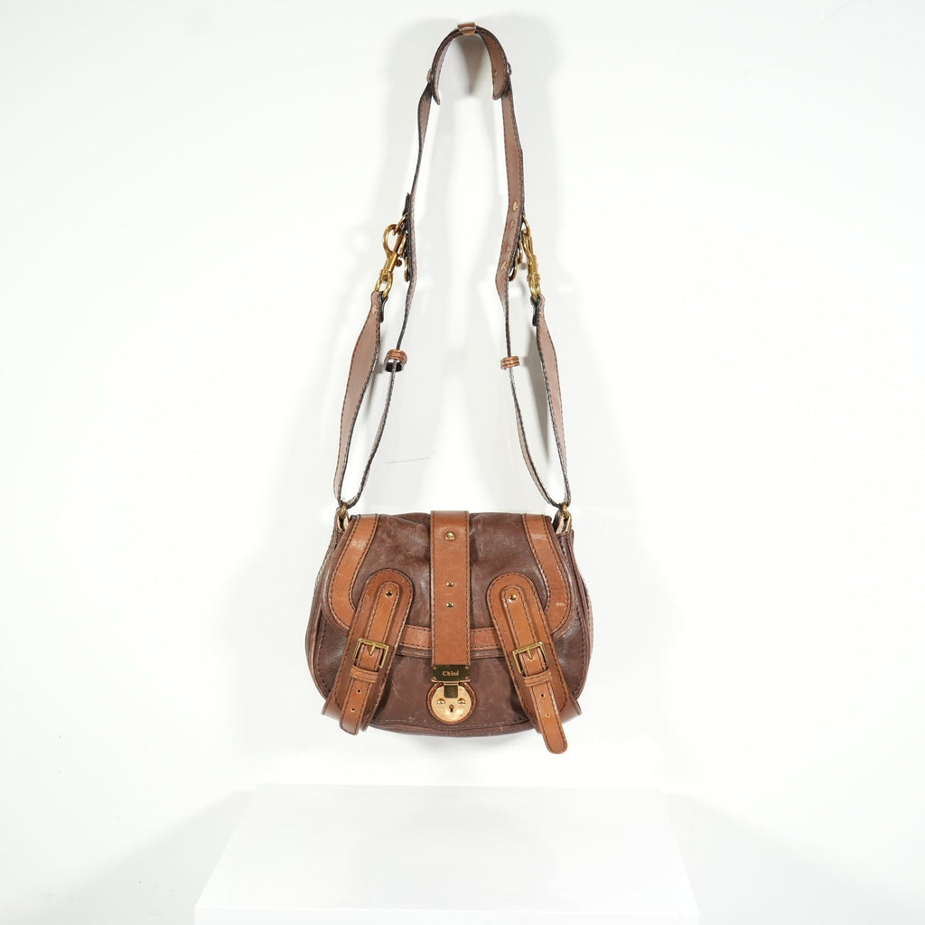 Chloe Vintage Leather Crossbody Bag