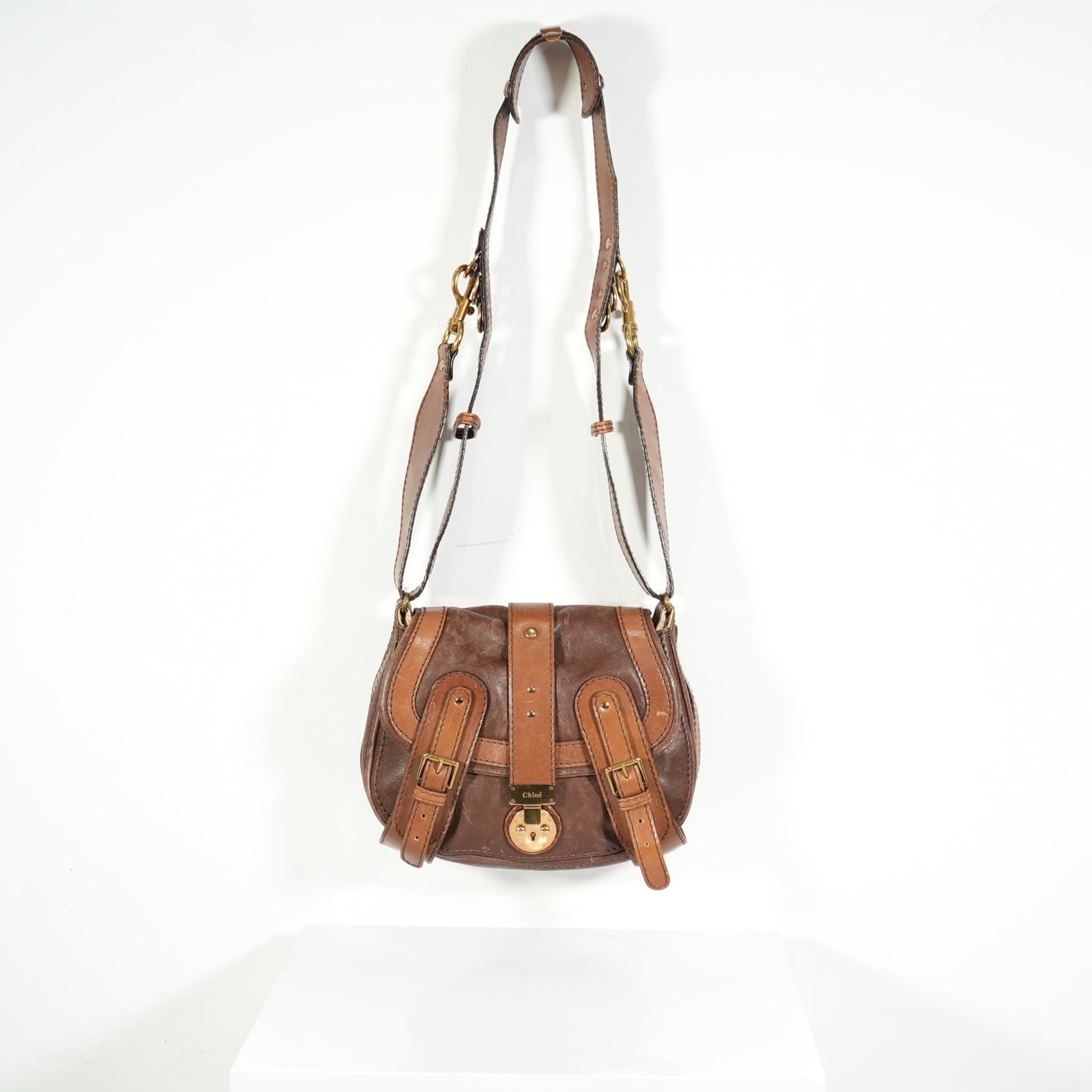 Chloe Vintage Leather Crossbody Bag
