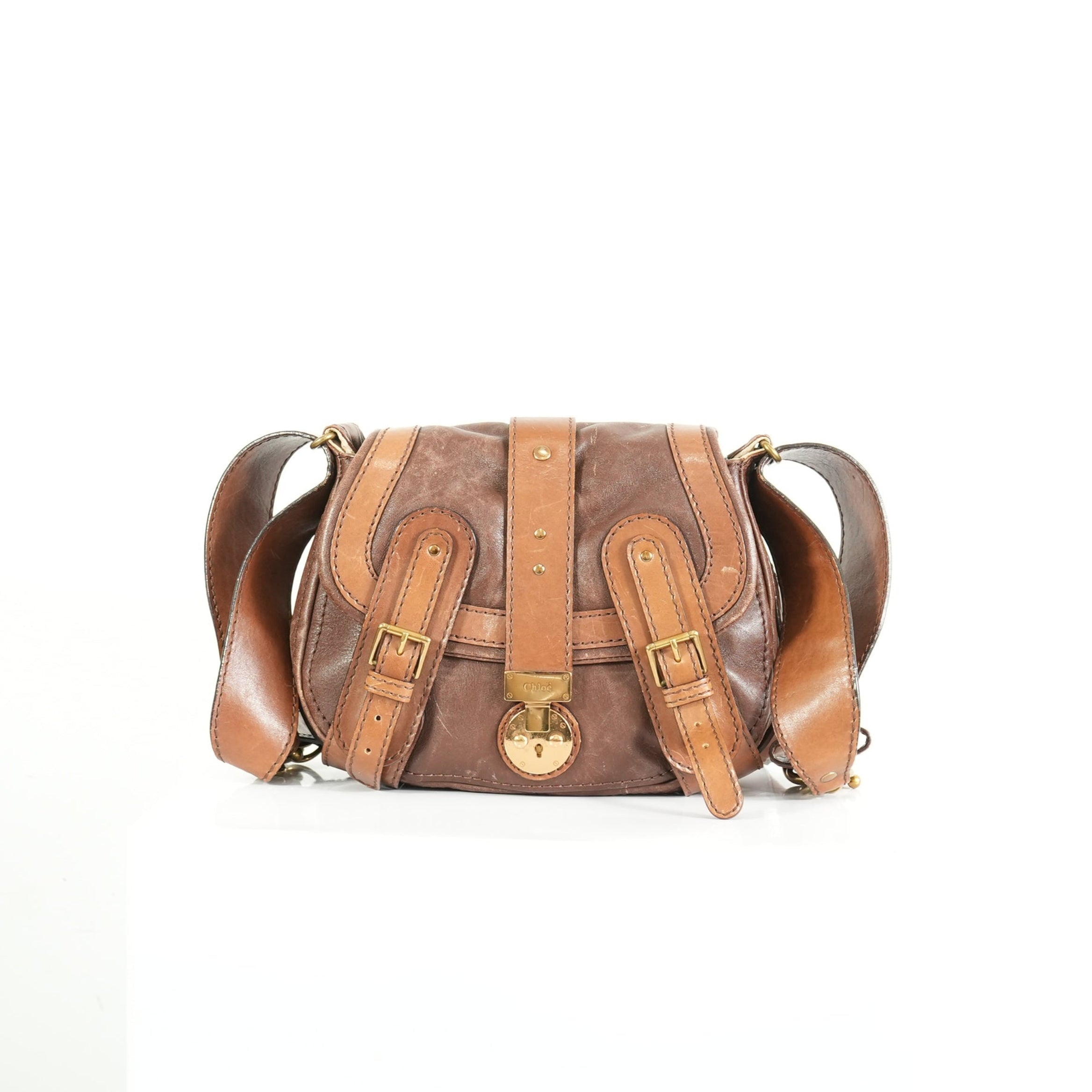Chloe Vintage Leather Crossbody Bag