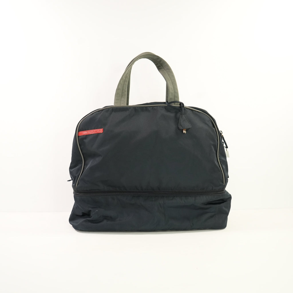 Prada Sport Tessuto Nylon Weekend Boston Bag