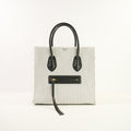 Celine Medium Phantom Luggage Tote, striped canvas 2016 With (Dust Bag)