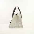 Celine Medium Phantom Luggage Tote, striped canvas 2016 With (Dust Bag)