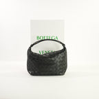 Bottega Mini Wallace in Black, Full Set