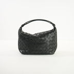 Bottega Mini Wallace in Black, Full Set