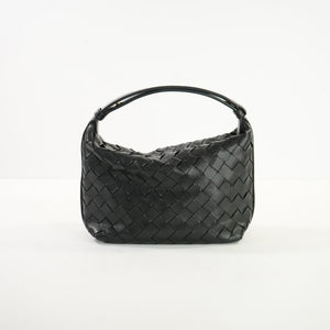 Bottega Mini Wallace in Black, Full Set