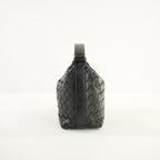 Bottega Mini Wallace in Black, Full Set
