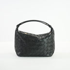 Bottega Mini Wallace in Black, Full Set
