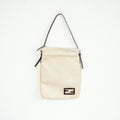 Fendi Beige Cloth Shoulder Bag