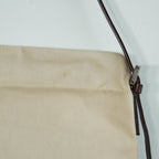 Fendi Beige Cloth Shoulder Bag
