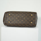 Louis Vuitton Pallas MM Monogram Safran Shoulder Bag