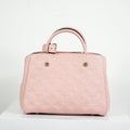 Louis Vuitton Rose Poudre Pink Monogram Empreinte Montaigne BB Handbag