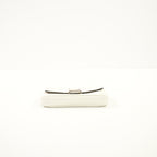 Fendi Micro White Baguette W/Dustbag