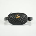Gucci GG Black Marmont Belt Bag
